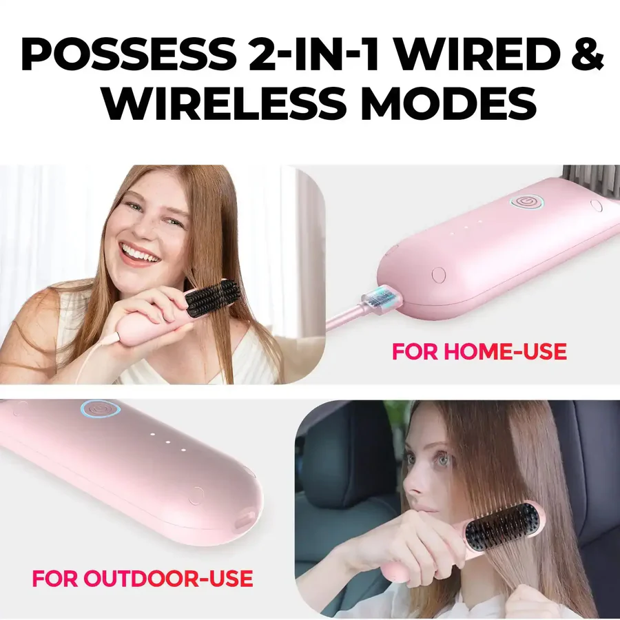 HC122P_TYMO_PORTA_PRO_PINK_2_IN_1_wired_and_wireless_hair_styler_brush_style_at_home_and_outside_main_image_all_03_900x
